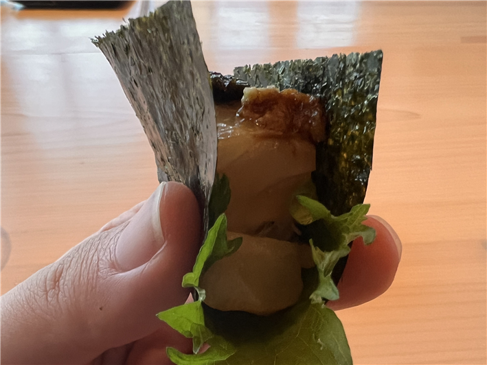 sea bass roll
